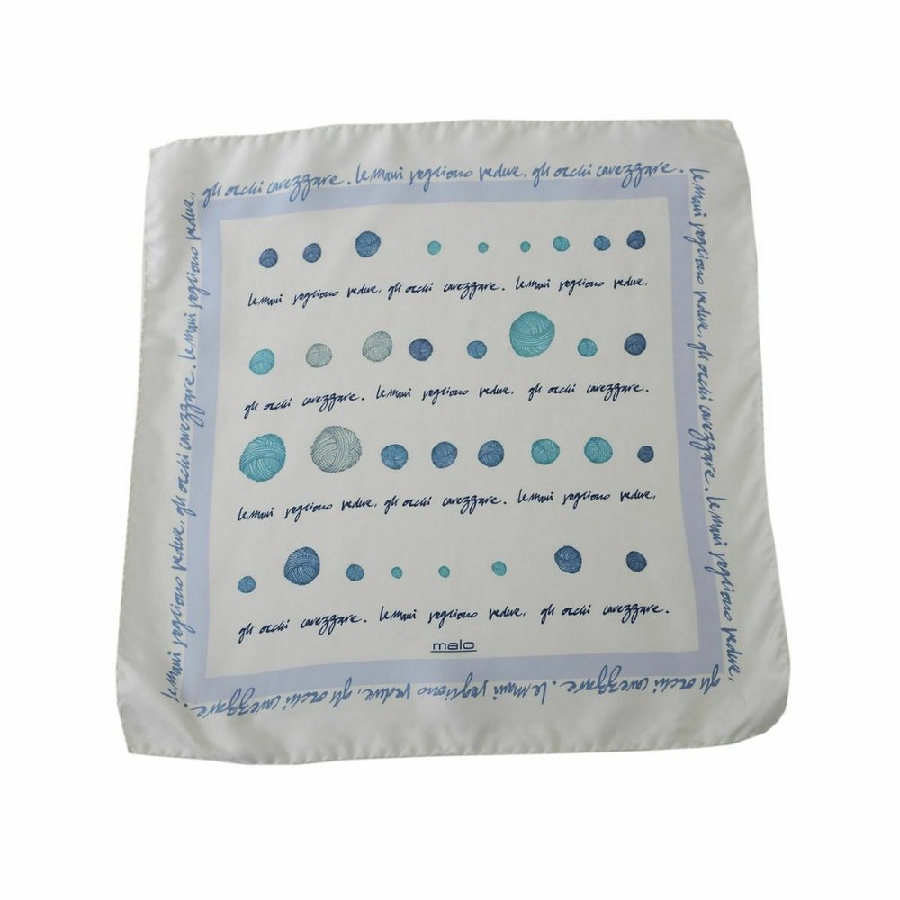 Malo 100% Silk Multi-Color Scarf